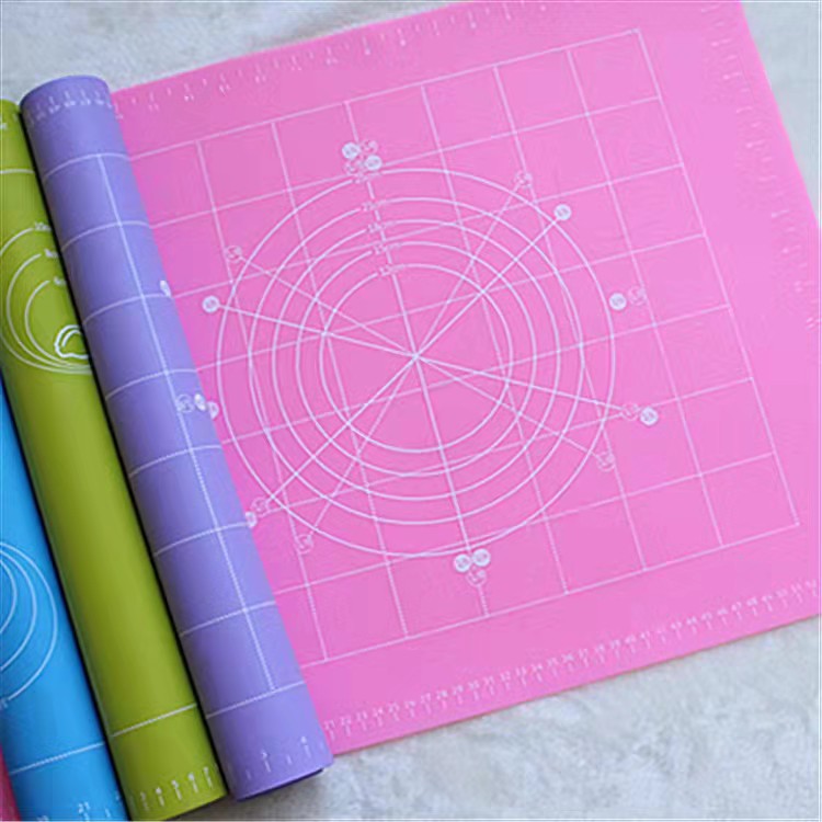 Baking Tool High Temperature Resistant Silicone Mat Bread Mat Soft Pastry Mat Silicone Kneading Mat Baking Silicone Mat