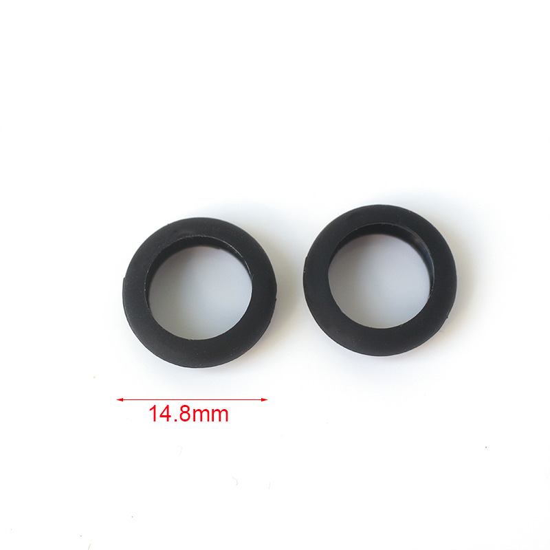 Headphone silicone ear pad silicone ring flat head earphone DIY headphone accessories