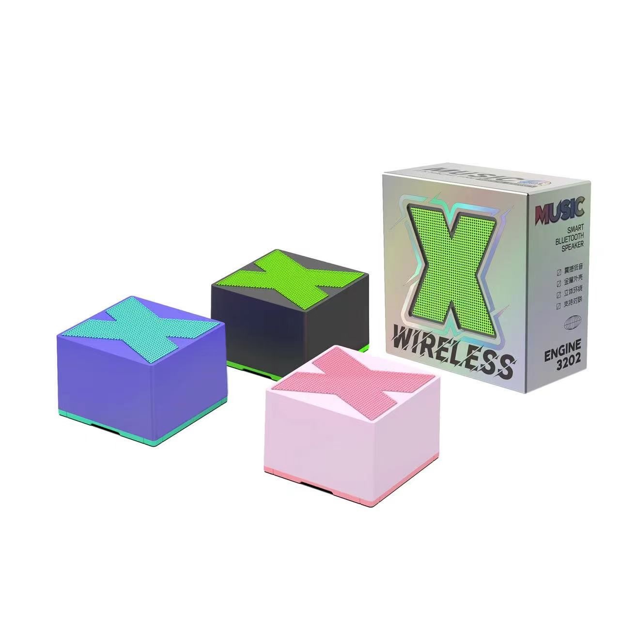X1 wireless Bluetooth small home mini outdoor small steel cannon support TWS interconnect