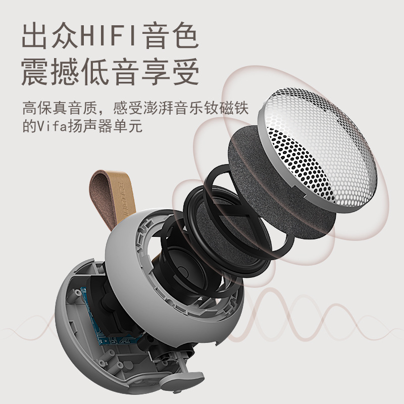 Audience New Bluetooth Speaker Portable Mini Bathroom Waterproof Wireless Computer Audio Outdoor Subwoofer