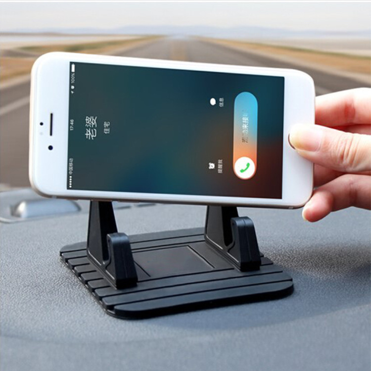 Silicone anti-slip pad car phone mount multifunctional car interior silicone support navigation phone holder