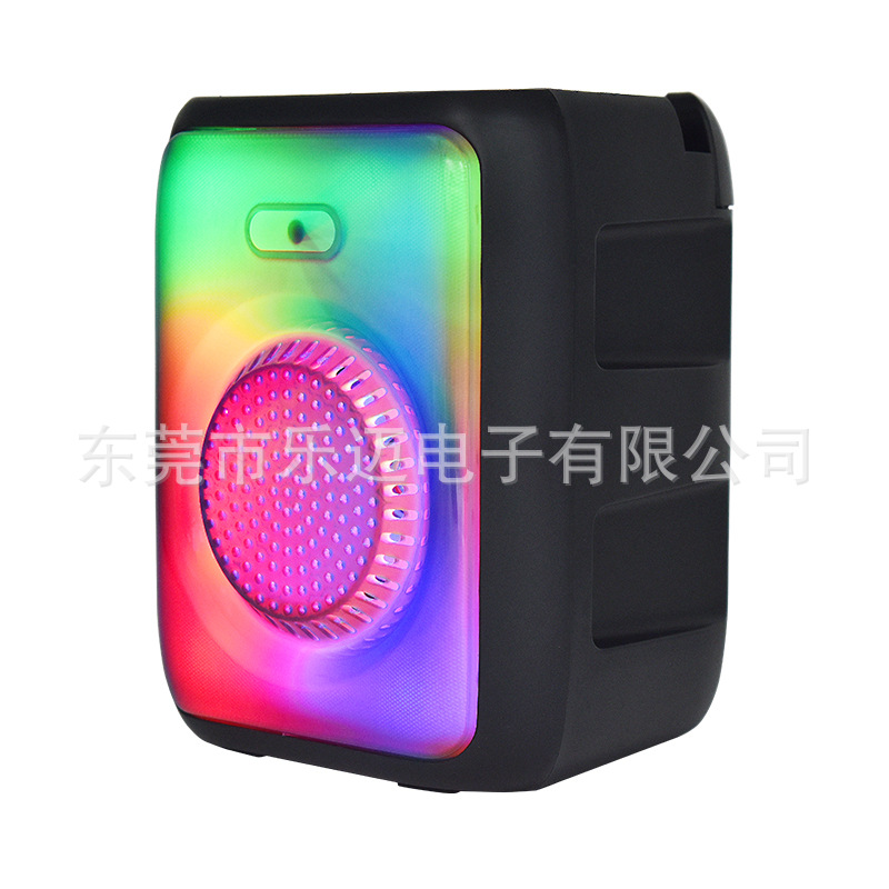 New 3-inch Bluetooth Speaker Outdoor Handle with Card Slot Subwoofer Home High Volume Small Audio Gift