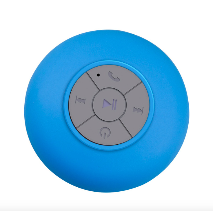 Large suction cup Bluetooth speaker bathroom waterproof mini small speaker portable large suction Bluetooth audio