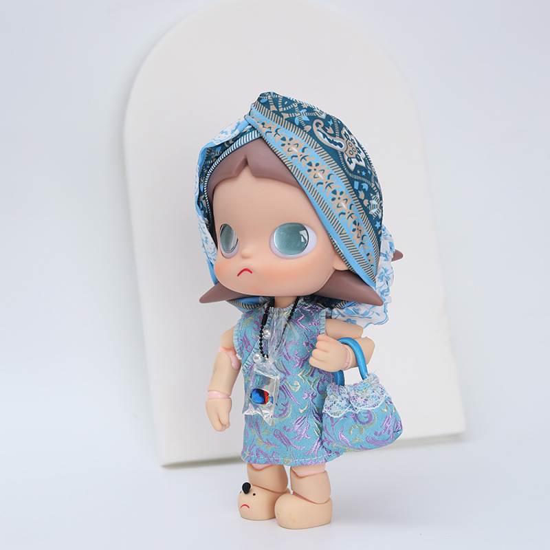 Hair Accessories Only zsiga Movable Figure Yearning Place bjd Doll Clothes Gazi Sister Clothes Accessories Wrap Headscarf