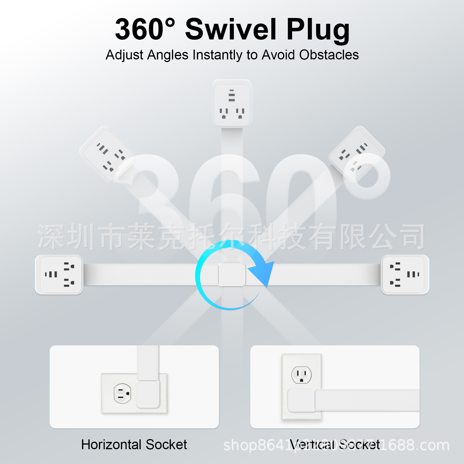 US standard retractable socket sofa desk socket extender stretch power strip bedside table socket extender