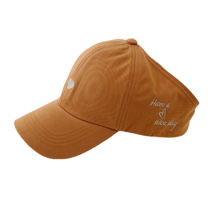 Children's Parent-Child Baseball Cap Summer Ponytail Girl Hollow Top Hat Baby Sun Hat Sunscreen Visor Cap