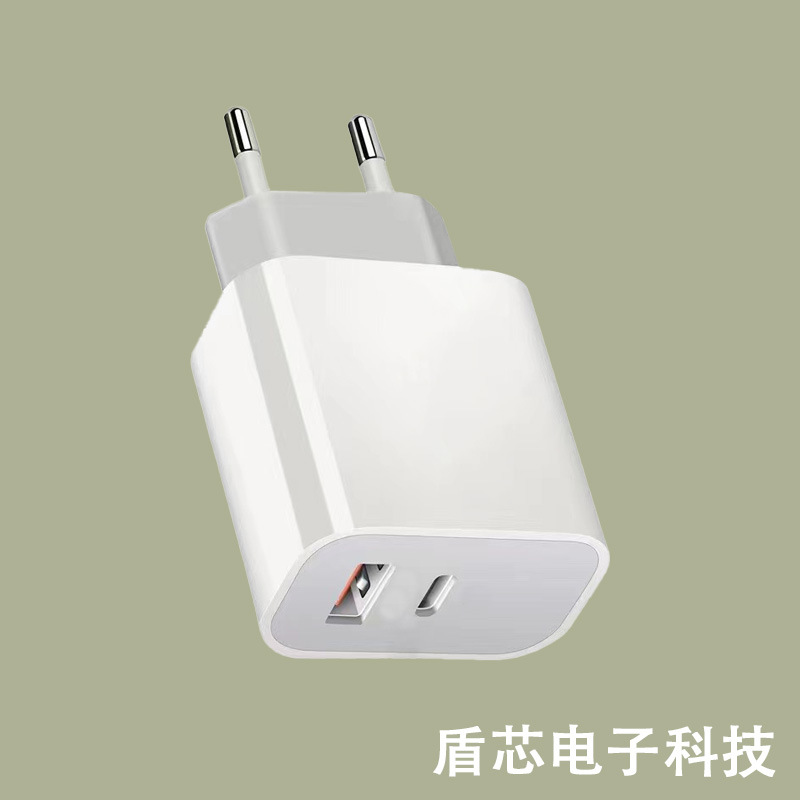 盒装 · PD20W【双口-欧规】快充头