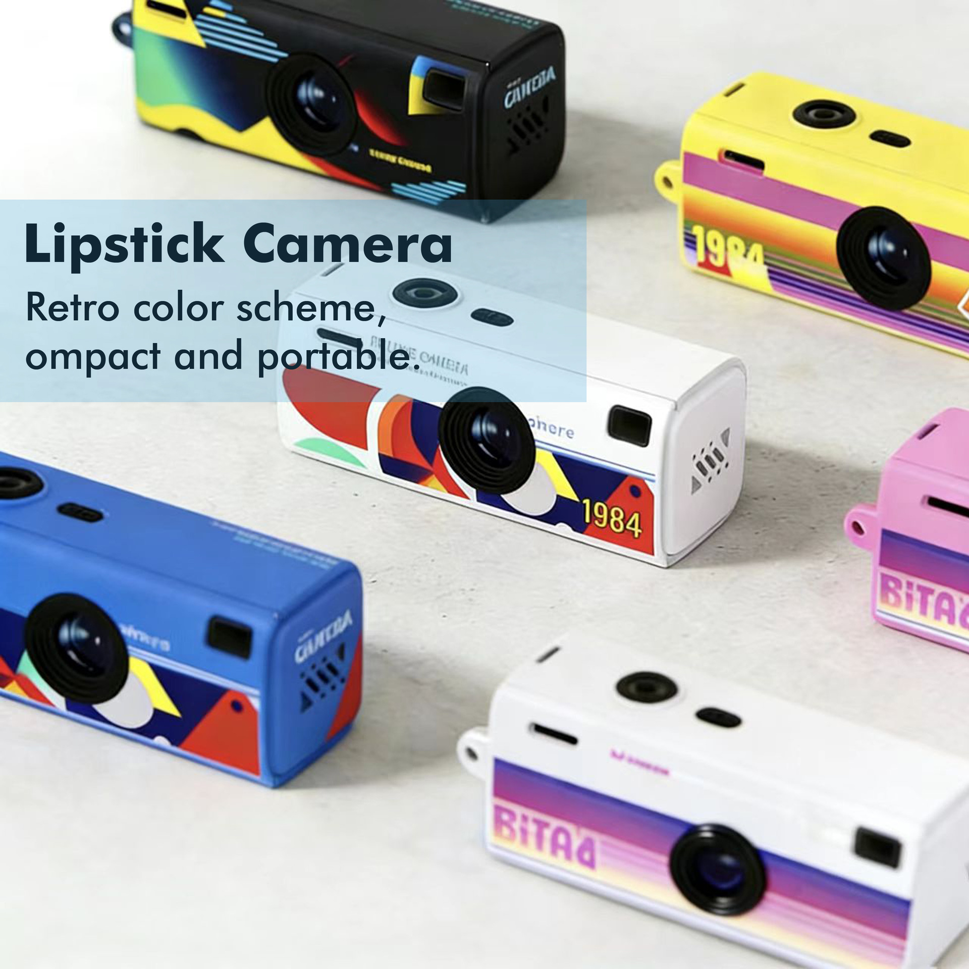 Thumb camera student party small portable camera photo video pocket mini camera pendant