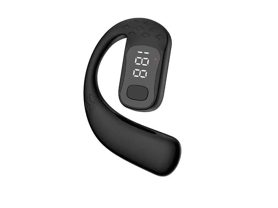 B01 Rotating left and right ear hook open-ear ultra-long battery life wireless Bluetooth earphone 5.4 e-sports low latency digital display