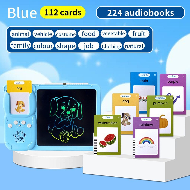 Children's Early Education Machine Drawing Board Arabic English Bilingual Enlightenment Learning Machine Educational Toy