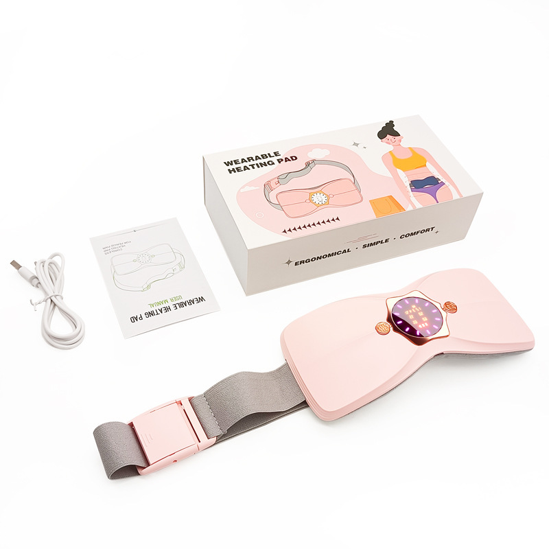 Multi-functional Warm Waist Belt for Menstrual Pain, Heating Belly, Hot Compress, Vibration Massage, Warm Baby Waist Protector