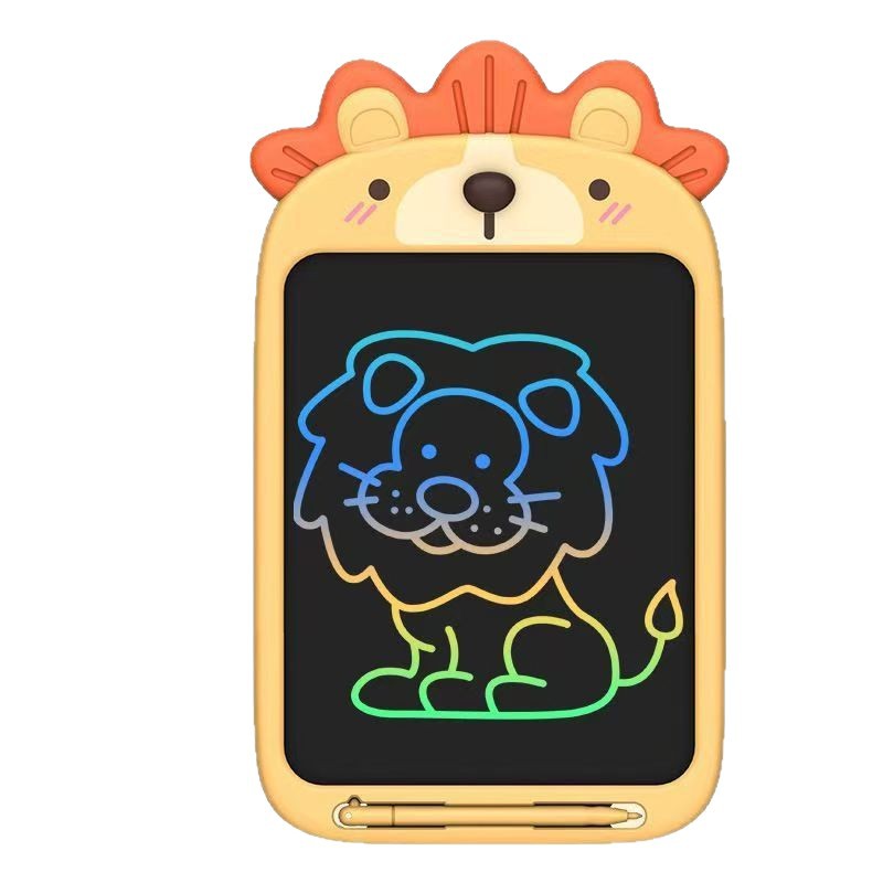 2026 new 10-inch children's graffiti writing board color large drawing board electronic hand-painted board hard card sleeve