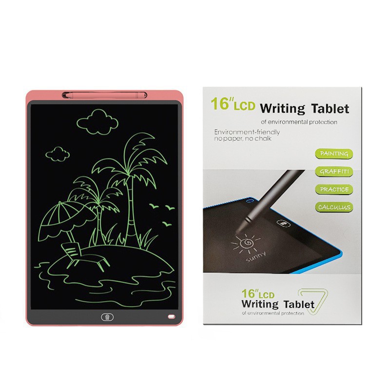 LCD Writing Tablet 8.5/12/16 Inch Children's Early Education Graffiti Drawing Board Learning Handwriting Board LCD Electronic Drawing Board