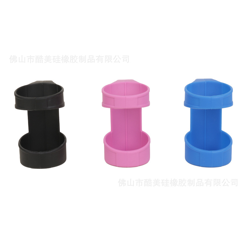 Silicone cup holder cola can cup holder with handle party soda can cup holder with handle fixed