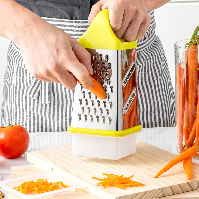 Kitchen Multifunctional Four-Sided Vegetable Slicer Shredder Potato Shredder Tool Fruit Vegetable Slicer