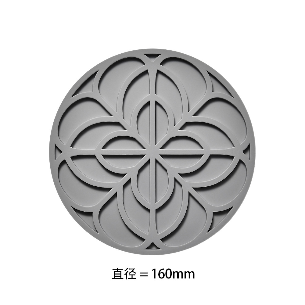 Kitchen Gadget Silicone Heat Insulation Placemat Pot Mat Dining Table Mat Household Anti-Hot Mat Cup Mat Heat Resistant Mat