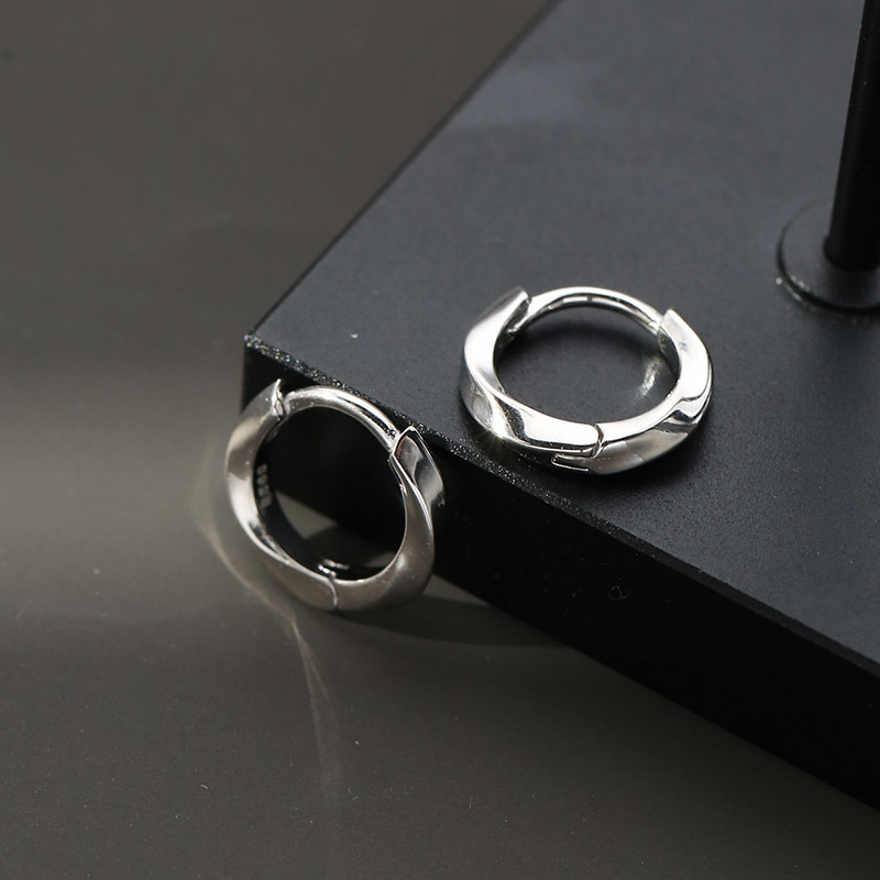 Earrings for men, hip-hop earrings for men, small crowd earring hoop ear jewelry