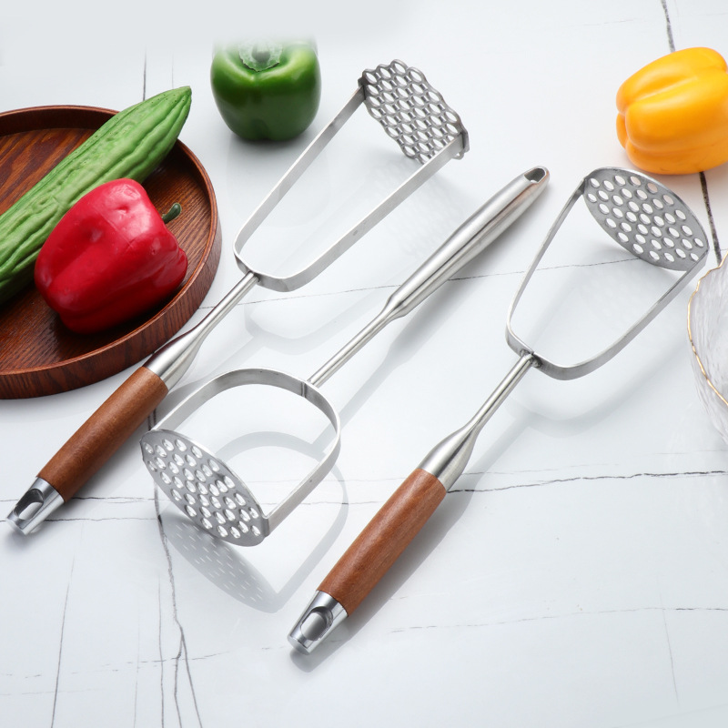Manual potato masher, pumpkin and sweet potato masher, baby food masher, exported to Russia