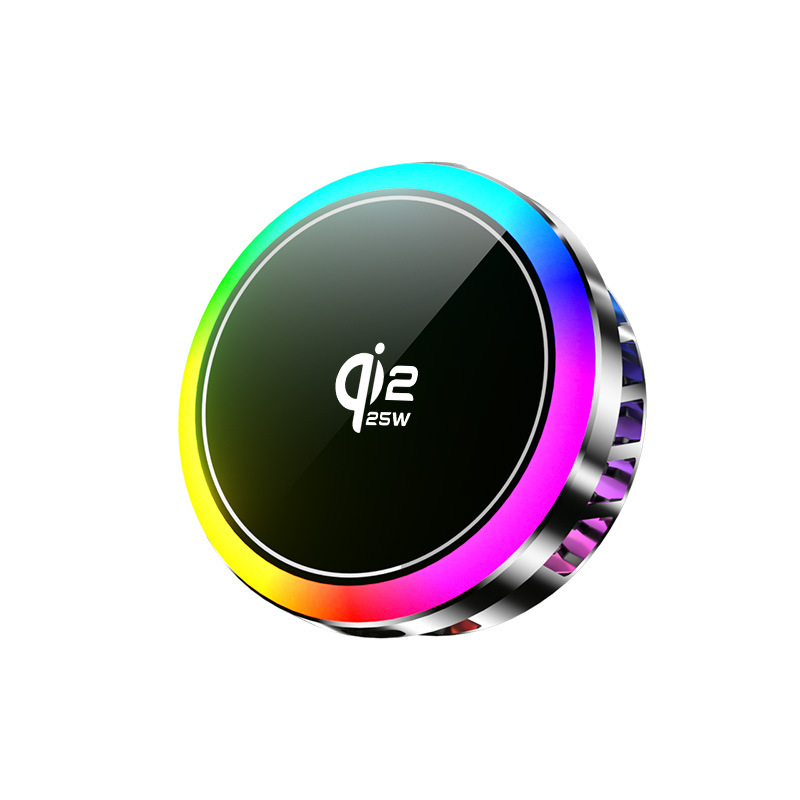 New Qi2 Semiconductor Cooling Car Wireless Charging Stand 25W Fast Charge Magnetic Navigation Car Phone Holder