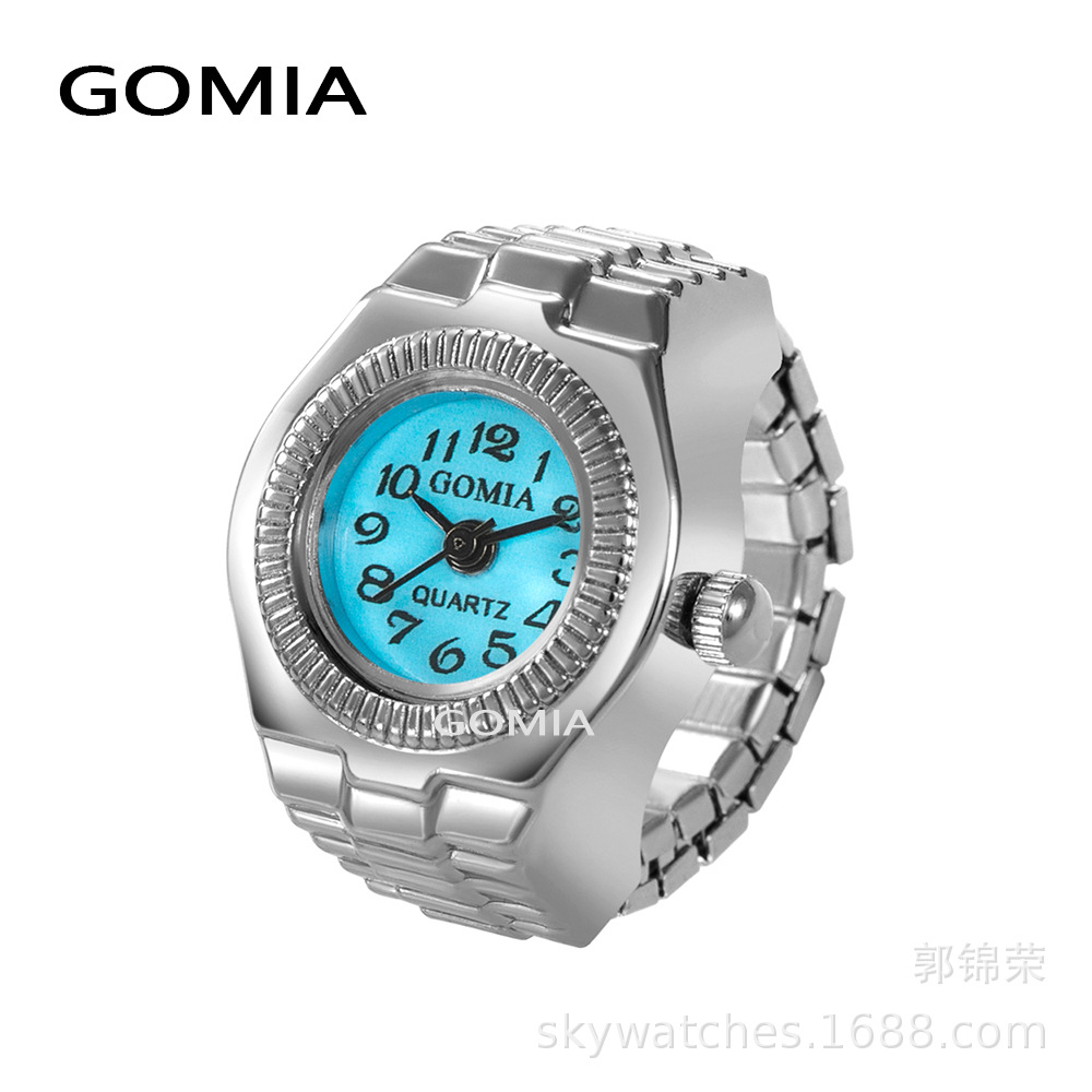 //EB Rivet Heart Octagonal Ring Watch