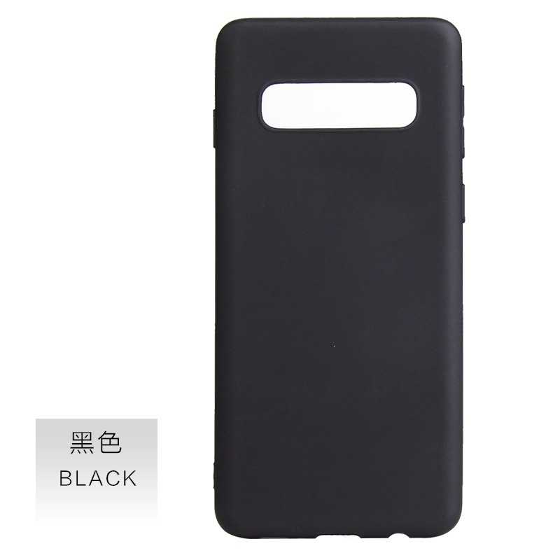 Applicable for Samsung S10 Phone Case S20plus Frosted NOTE20 Protective Case TPU Candy Color Full Wrap Silicone