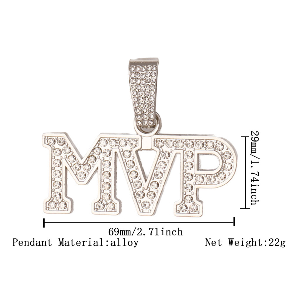 银色MVP吊坠