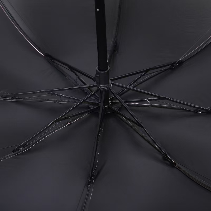 Umbrella Daisy Eight-Rib Manual Umbrella Sunscreen Anti-Splash Folding Umbrella Sun and Rain Dual-Use Umbrella