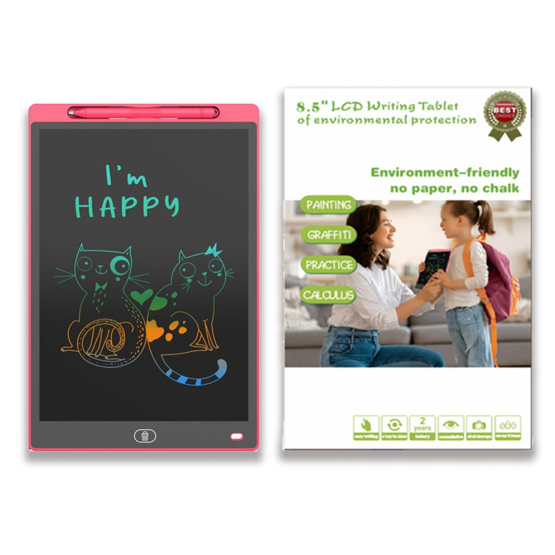11/13/16 Inch Horizontal Screen LCD Writing Tablet Children's Educational Early Education Graffiti Drawing Board One-Key Clear Electronic Board
