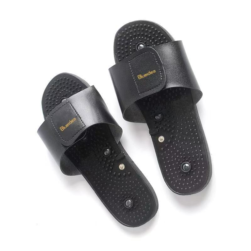 Blueidea Acupoint Massage Slippers Men and Women Home Magnet Therapy Foot Massage Shoes Foot Health Massage Sandals
