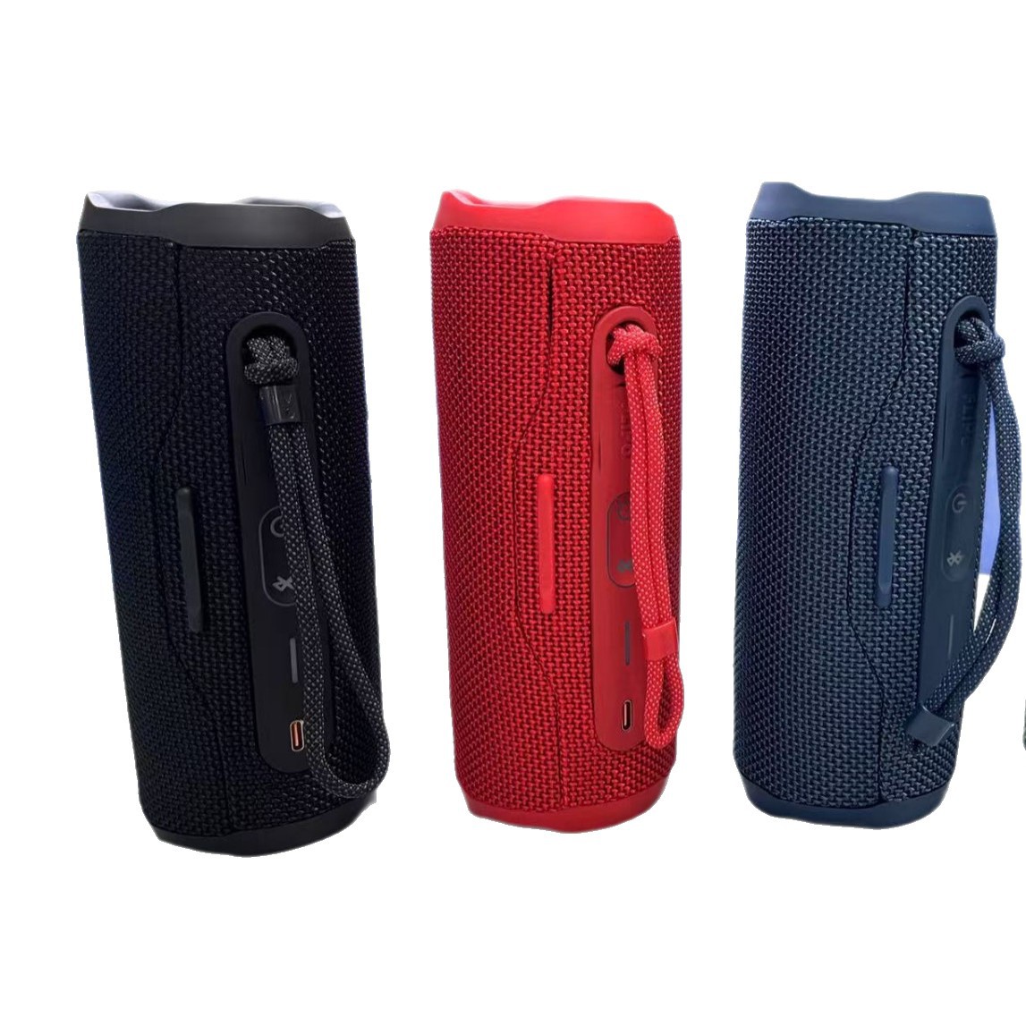 FLIP6 Kaleidoscope Bluetooth Speaker Cloth Net Heavy Bass Outdoor Card TWS Speaker Dual Speakers