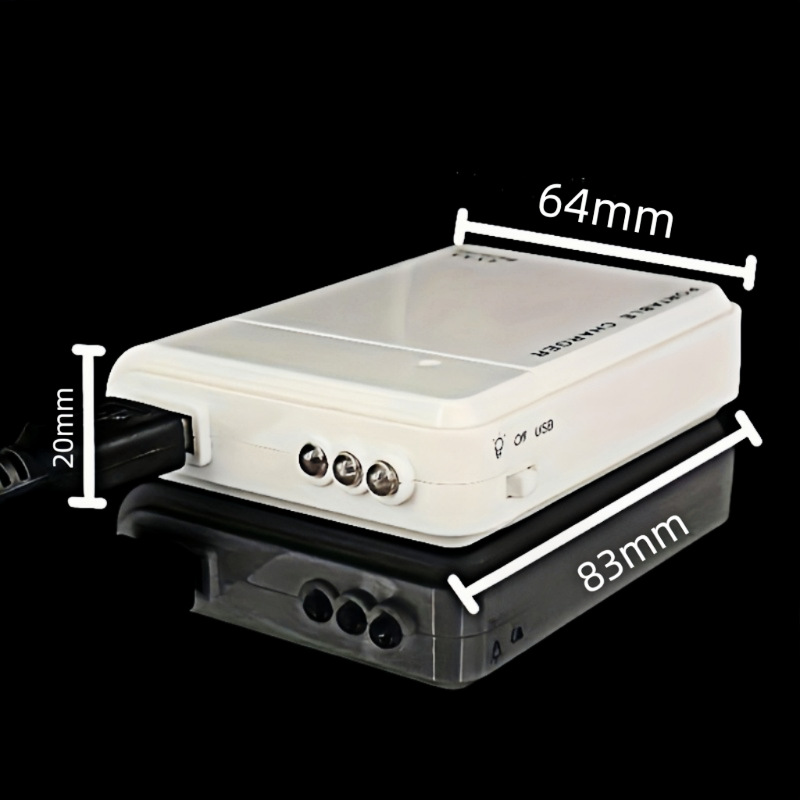 USB mobile battery box flashlight LED light phone 5号 battery emergency charger lighting dual-use emergency light