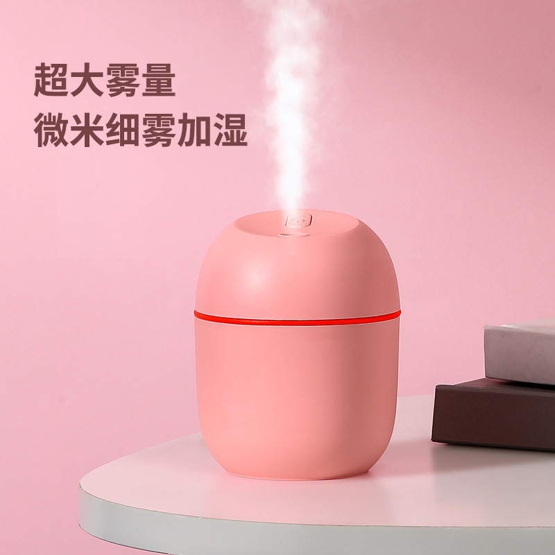 Usb mini air humidifier for bedroom small car home silent spray gift