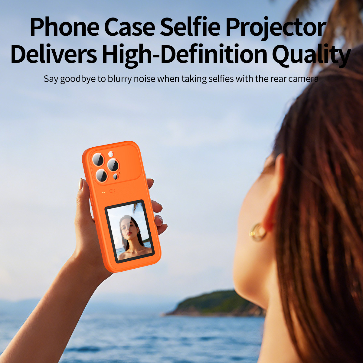 2026 AI Dynamic Phone Case Screen Projection DIY Creation for iPhone 13 to 17 Pro Max Series