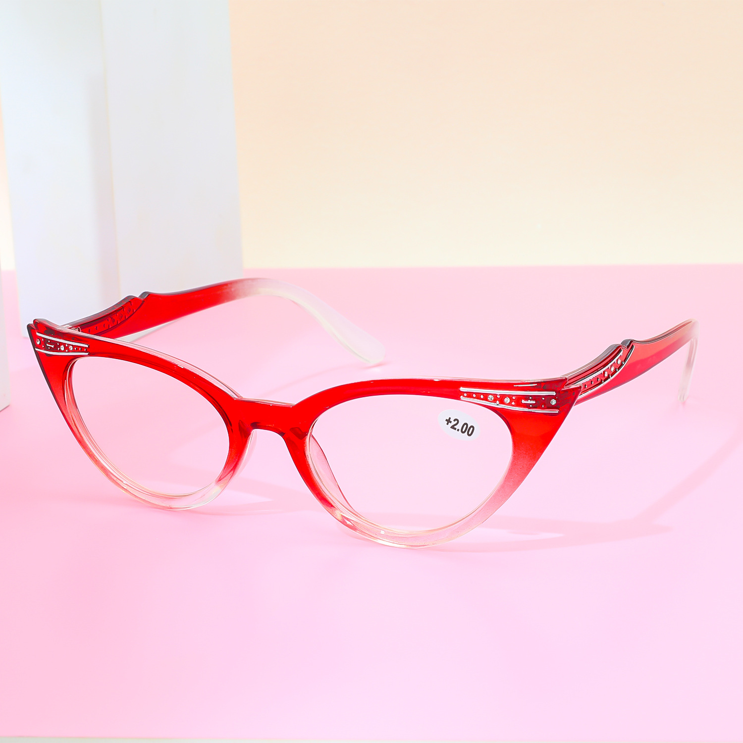 Cat Eye Reading Glasses High Definition Reading Glasses for Men and Women Middle-aged and Elderly CE 9713