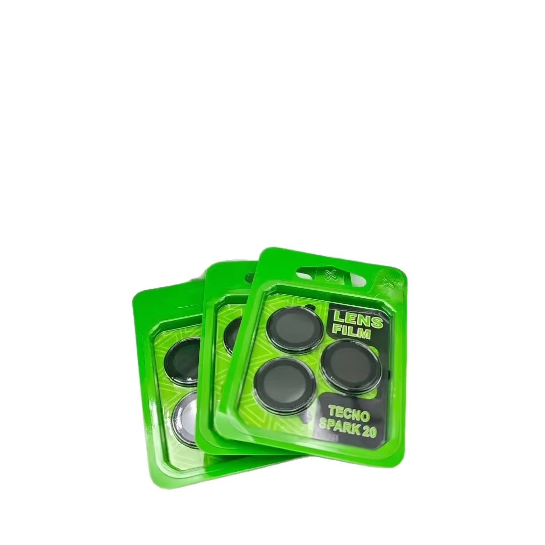 Easy to Install Lens Protective Film Applicable for Camon 50 Pro One Piece Green CD Pattern Lens Film