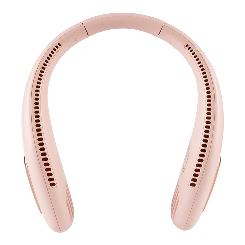 New Lightweight Neck Fan Outdoor Sports Lazy Portable Silent Charging Bladeless Neck Fan