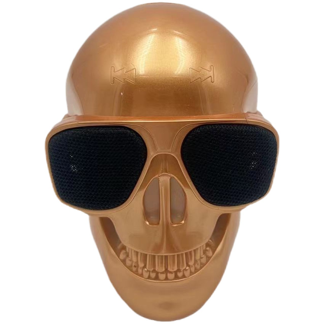 Large skull Bluetooth mini speaker wireless card bass multi-functional home desktop portable