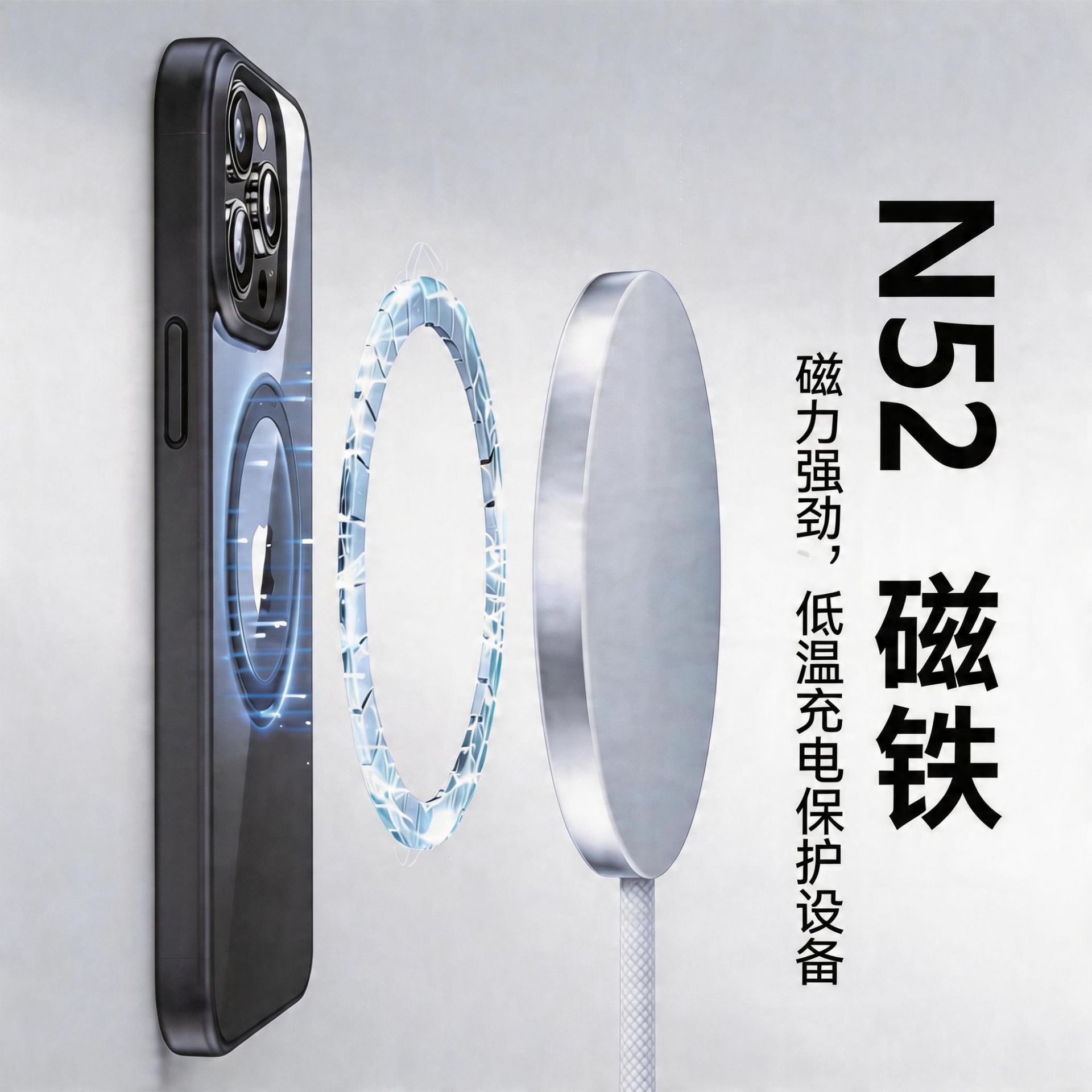 QI2.2 25W wireless charger ultra-thin magnetic fast charging for Apple phones