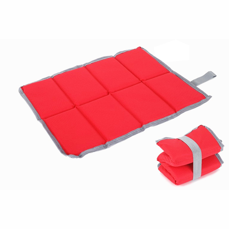 Outdoor 600D Oxford Cloth Foldable Cushion Thickened Pearl Cotton Portable Foldable Picnic Seat Cushion Insulation Dirt-Proof