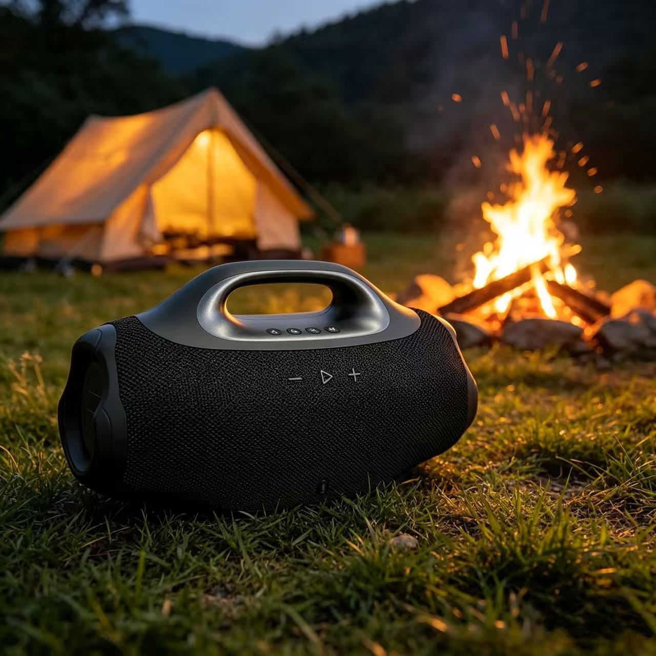 Bass BOOMSBOX6 Big War God Fourth Generation Speaker Portable Heavy Bass Wireless Card Bluetooth Speaker
