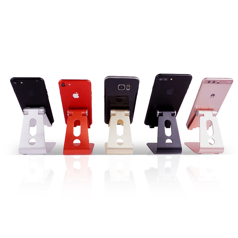 Phone tablet stand 360-degree rotating stand aluminum alloy desktop folding suitable for Apple iPad stand