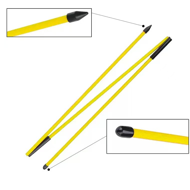 Custom golf direction rod indicator rod training aid practice rod foldable marker training correction practice rod