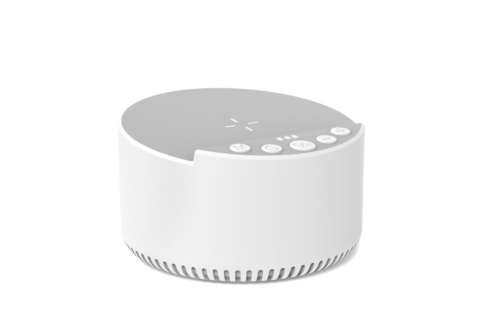 New Smart White Noise 15W Wireless Charging Bluetooth Speaker with White Noise Sleep Aid Multifunctional Speaker