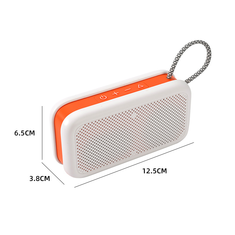F18 Bluetooth Speaker Magnetic Portable Waterproof Speaker Outdoor Wireless Card Speaker Gift Bluetooth Speaker Graffiti