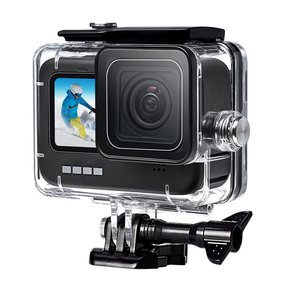 Gopro13/12/11/10/9 Waterproof Case Gopro Accessories Diving Case Protective Case Sports Camera Accessories