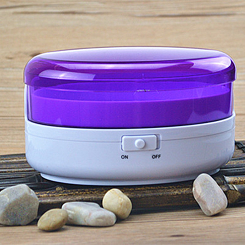 Mini Jewelry Cleaner Vibration Jewelry Denture Cleaning Box Jewelry Cleaner