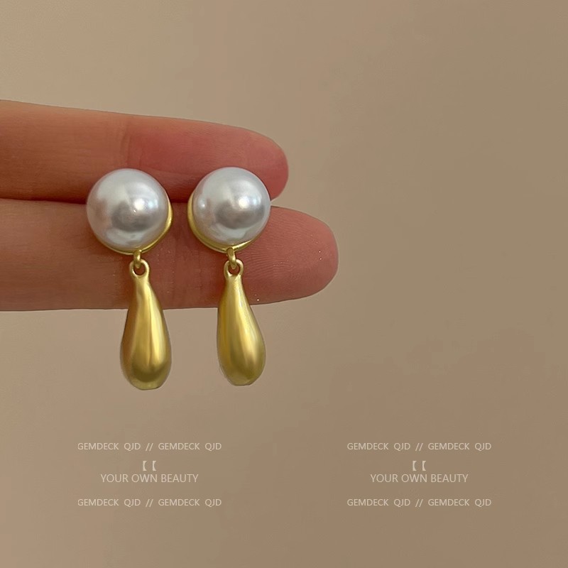 Rich Girl~ Gold Long Tassel Wheat Earrings Women Stud Earrings Unique Exaggerated Ear Accessories