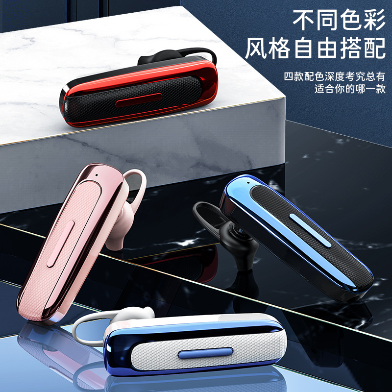 Wireless Bluetooth Earphone Stereo 5.0 Sports Waterproof In-Ear Stereo Ear Hook Earphone Gift Wholesale