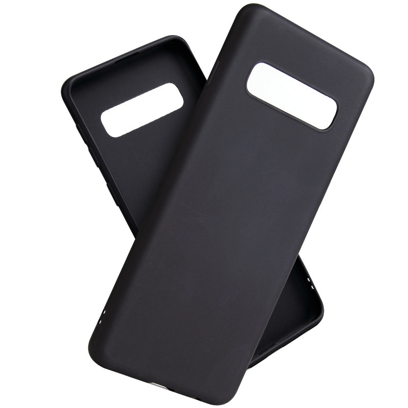 Applicable for Samsung S10 Phone Case S20plus Frosted NOTE20 Protective Case TPU Candy Color Full Wrap Silicone