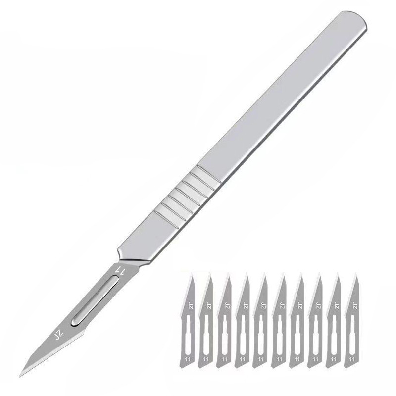 304 bread scoring knife, wooden handle curved shaping knife, baking tool, dough slashing knife, European baguette scoring